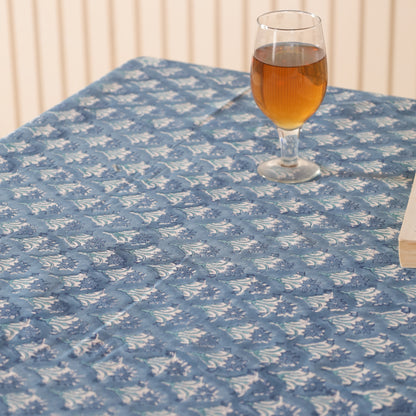 Cotton Handblock Tablecloth for Dining Table