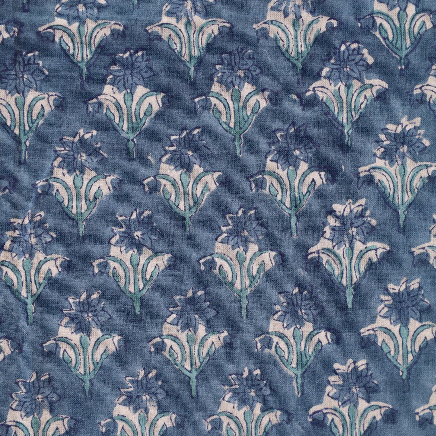Cotton Handblock Tablecloth for Dining Table
